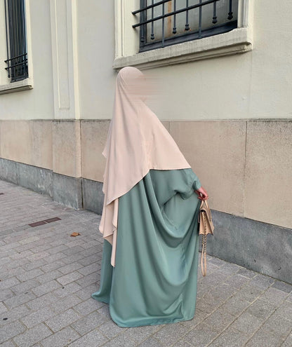 Abaya Hafsa Vert d’eau (nidha)