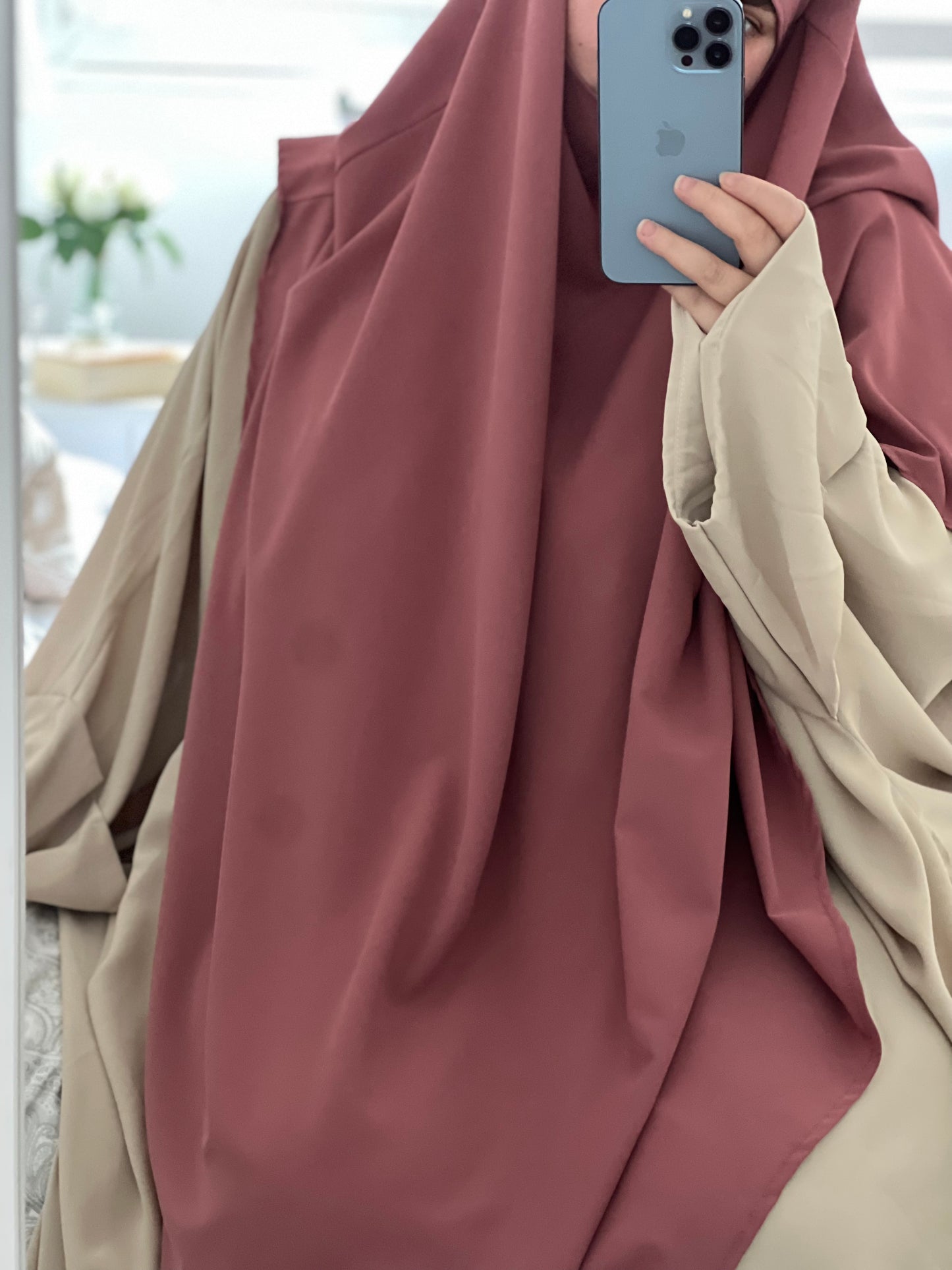 Abaya Layna crème