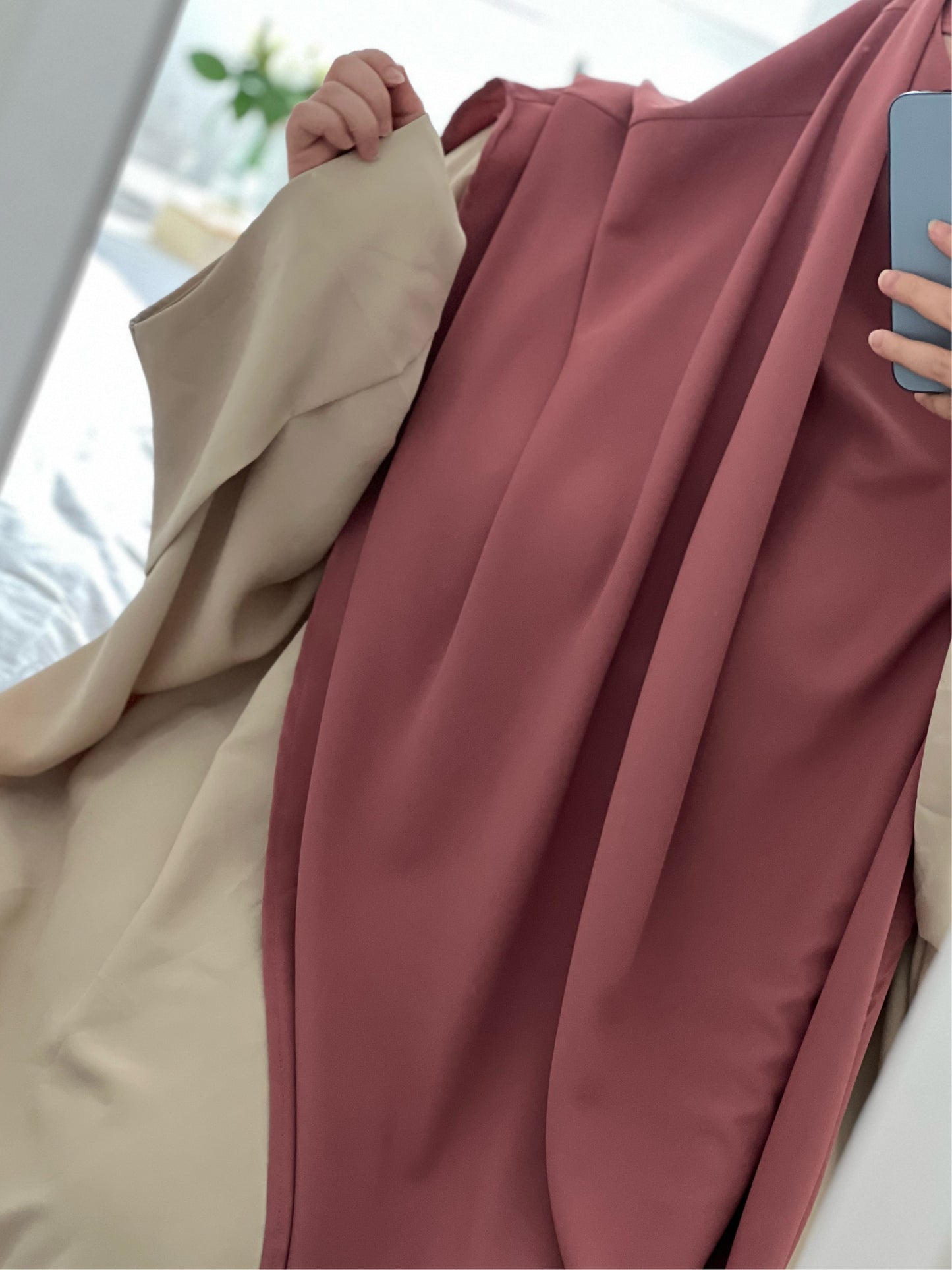 Abaya Layna crème