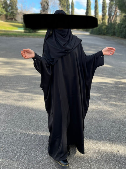 Abaya Maryam noir (nidha)