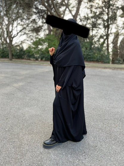 Abaya Maryam noir (nidha)