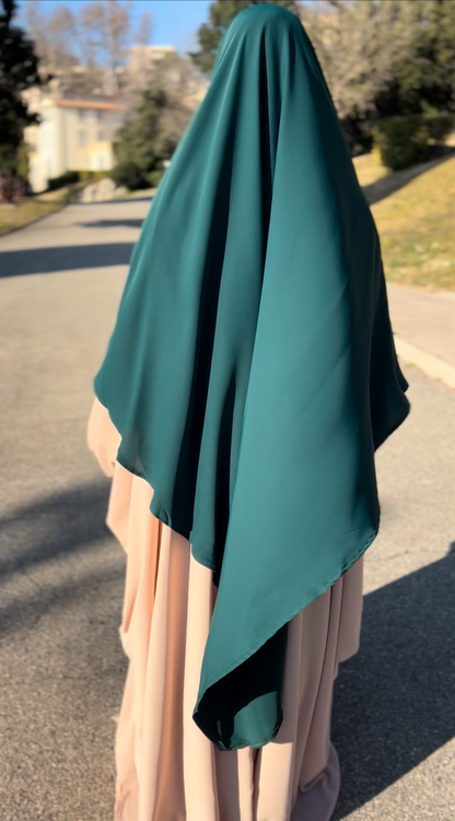 Khimar Layna vert émeraude