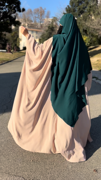 Khimar Layna vert émeraude