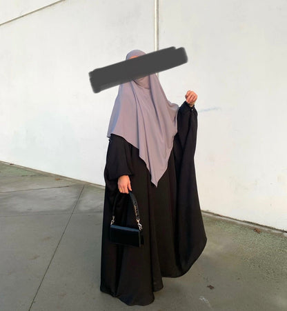 Abaya Medina noir intense (nidha)