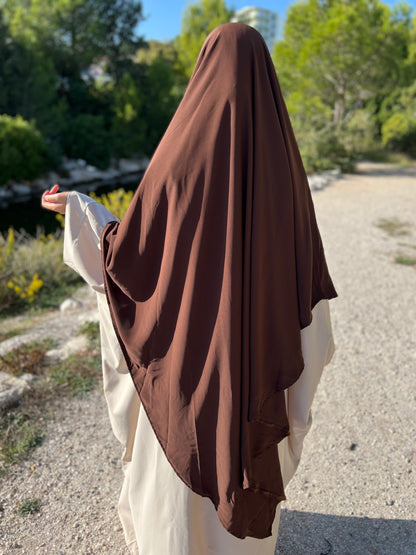 Khimar Layna chocolat